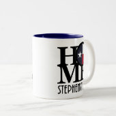 ホームステフェンビルテキサス州 ツートーンマグカップ (正面右)