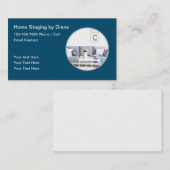 ホームステモダンージングサービス 名刺 (正面/裏面)