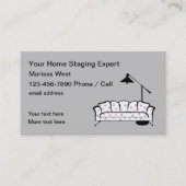 ホームステージングとアクセサリ 名刺 (正面)