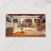 ホームステージングまたはインテリアデザインの名刺 名刺 (正面)