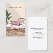 ホームステージングヴィンテージ  名刺 (正面/裏面)