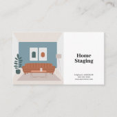 ホームステージング&インテリアデコレータ 名刺 (正面)