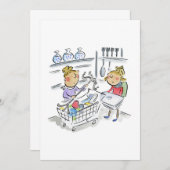 ホームストアショッピング 招待状 (正面/裏面)