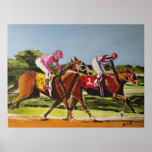 ホームストレッチ ポスター (正面)