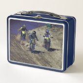 ホームストレッチ!- Moto-xレーサー メタルランチボックス (正面)