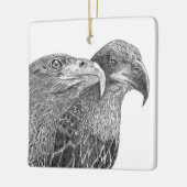 ホームストロンガーSWFL EAGLE NEST EAGLE EYE SPARKLE セラミックオーナメント (左)