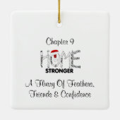 ホームスワフネストイーグルアイスパークルサンタハット セラミックオーナメント (裏面)