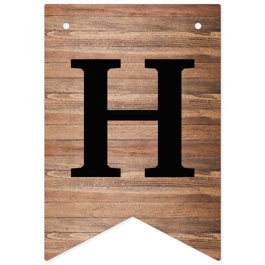 ホームス素朴イートホームハートハウスウォーミング バンティングフラッグ (第1の旗)