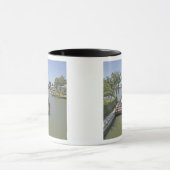 ホームズアンド波止場ズオンカナルマルコアイランドフロリダ マグカップ (中央)