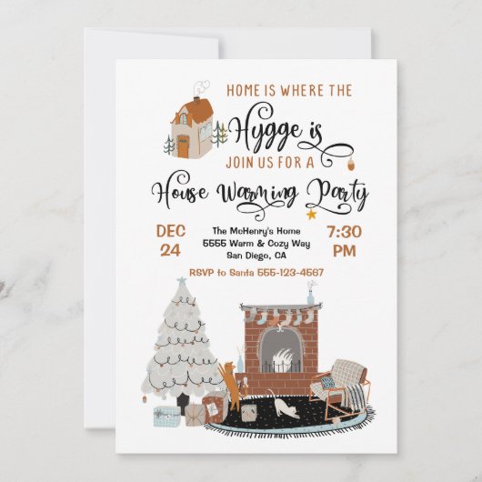 ホームズザハイゲイズハウスウォーミングパーティー 招待状 (正面)