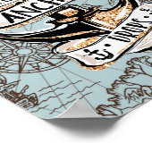 ホームズザホテルいかりドロッ航海のクホームデコル ポスター (角)