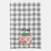 ホームズザホリデーズキッチンタパーソナライズされたオル キッチンタオル (縦)