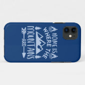 ホームズザマウンテンズは自然愛好家 Case-Mate iPhoneケース (裏面(横))