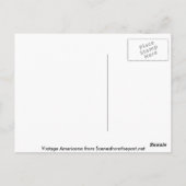 ホームズステレオスコープ広告（シアノタイプ） ポストカード (裏面)