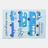 ホームズハウユーパークレトロキャンパーモーターホームRV キッチンタオル (横)