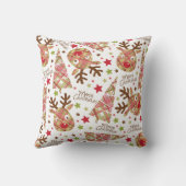 ホームズパンパッチワークメリークリスマス クッション (裏面)