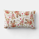 ホームズパンパッチワークメリークリスマス ランバークッション (裏面)