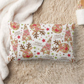 ホームズパンパッチワークメリークリスマス ランバークッション (ブランケット)