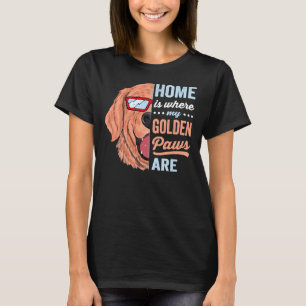 ホームズマイゴールデンポーズおもしろい犬引用文G Tシャツ