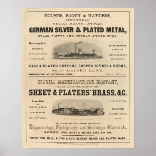 ホームズ、ブース、ヘイデンス ポスター (正面)