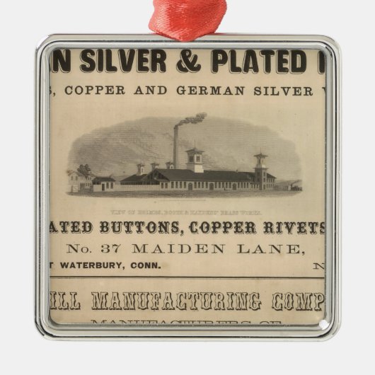 ホームズ、ブース、ヘイデンス メタルオーナメント (正面)