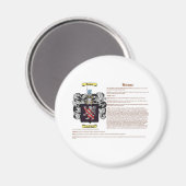 ホームズ(英語（意味）) マグネット (正面/裏面)