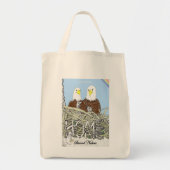 ホームセカンド自然ブックトートハリエオジーM15 E's トートバッグ (正面)