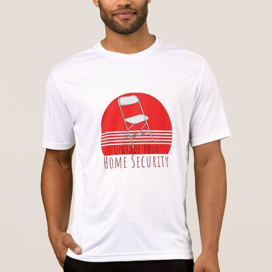 ホームセキュリティのアップグレード Tシャツ (正面)