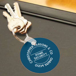 ホームセキュリティキーチェーン キーホルダー