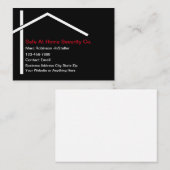 ホームセキュリティサービス名刺 名刺 (正面/裏面)