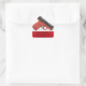 ホームセキュリティステッカー スクエアシール (バッグ)