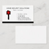 ホームセキュリティーの名刺 名刺 (正面/裏面)