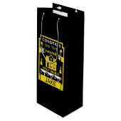 ホームセルフビルドのお祝い ワインギフトバッグ (正面アングル)