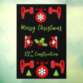 ホームセンターのクリスマスプレゼント ウィンドウサイン (シート3)