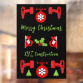 ホームセンターのクリスマスプレゼント ウィンドウサイン (シート2)