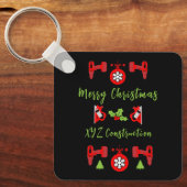 ホームセンターのクリスマスプレゼント キーホルダー (正面)