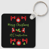 ホームセンターのクリスマスプレゼント キーホルダー (裏面)