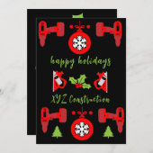 ホームセンターのクリスマスプレゼント シーズンカード (正面/裏面)