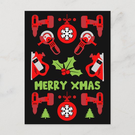 ホームセンターのクリスマスプレゼント シーズンポストカード (正面)