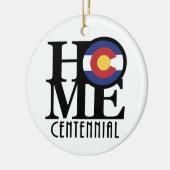 ホームセンテニアルコロラド セラミックオーナメント (左)