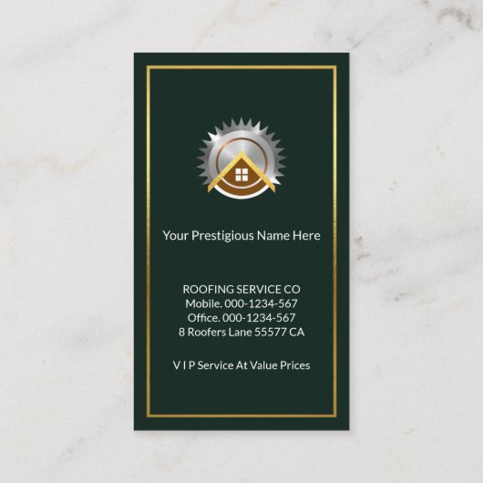 ホームソールーフトップ建築建物 名刺