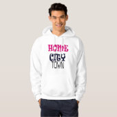 ホームタウンシティTシャツ パーカ (正面フル)