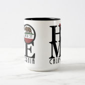 ホームタホシティカリフォルニア15oz ツートーンマグカップ (中央)