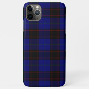 ホームタータンチェックブルーブラックプレイド iPhone 11 PRO MAXケース
