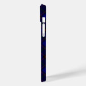 ホームタータンチェックブルーブラックプレイド Case-Mate iPhoneケース (裏面 / 左)