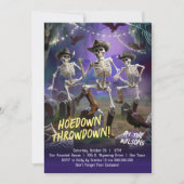 ホームダウンスローダウンハロウィンダンスパーティー 招待状 (正面)