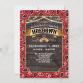 ホームダウン招待状 招待状 (正面)