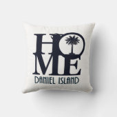 ホームダニエル島サウスカロライナ クッション (裏面)