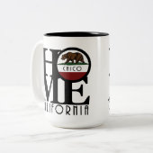 ホームチコカリフォルニア ツートーンマグカップ (正面左)