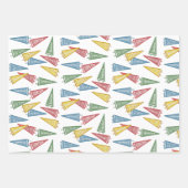 ホームチームオープニングデイベースボールオールドファッションド ラッピングペーパーシート (正面2)